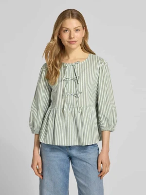 Bluzka o kroju relaxed fit z mieszanki wiskozy s.Oliver RED LABEL