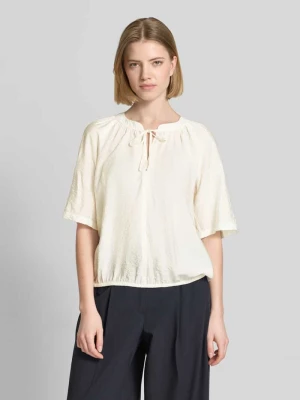 Bluzka o kroju relaxed fit z mieszanki wiskozy s.Oliver RED LABEL