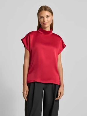 Bluzka o kroju relaxed fit z półgolfem model ‘CANELI’ HUGO
