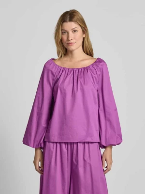 Bluzka o kroju relaxed fit z rękawem 3/4 Christian Berg Woman