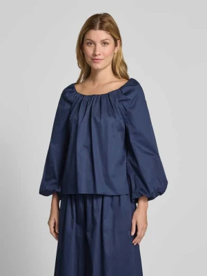 Bluzka o kroju relaxed fit z rękawem 3/4 Christian Berg Woman