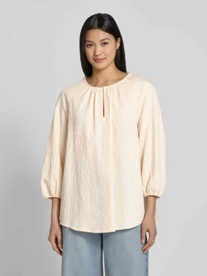 Bluzka o kroju relaxed fit z rękawem 3/4 More