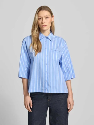 Bluzka o kroju relaxed fit z rękawem o dł. 3/4 Liu Jo White