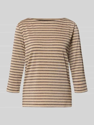 Bluzka o kroju relaxed fit z rękawem o dł. 3/4 z mieszanki wiskozy s.Oliver RED LABEL