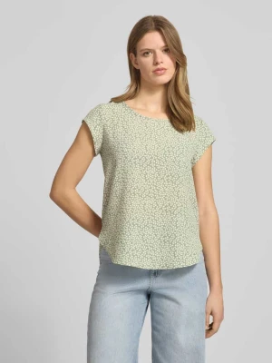 Bluzka o kroju relaxed fit z tkaniny crêpe model 'VIC' Only