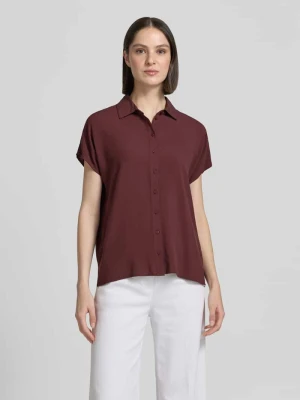 Bluzka o kroju relaxed fit z wiskozy Christian Berg Woman
