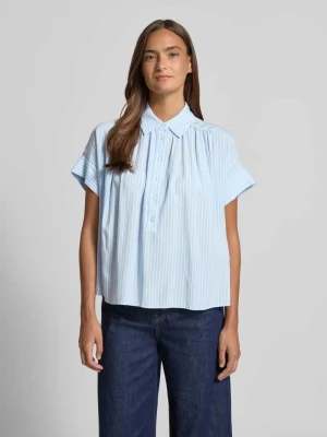 Bluzka o kroju relaxed fit z wiskozy model 'Zafine' someday