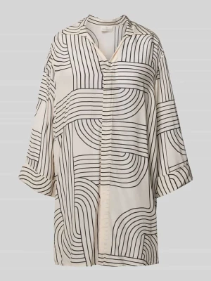 Bluzka o kroju relaxed fit z wiskozy WATERCULT