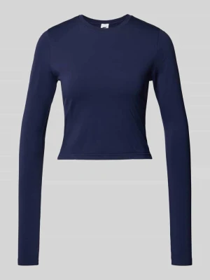 Bluzka o kroju slim fit z długim rękawem i okrągłym dekoltem model ‘Feather’ Fabletics