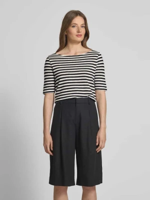 Bluzka o kroju slim fit z dzianiny z czystej bawełny s.Oliver RED LABEL