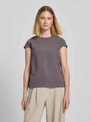 Bluzka o kroju slim fit z okrągłym dekoltem Windsor