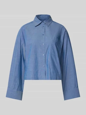 Bluzka o krótkim kroju z czystej bawełny ekologicznej model 'KIRA-ASTHA' Selected Femme