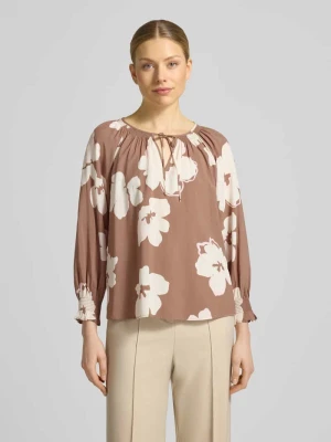 Bluzka o luźnym kroju z czystej wiskozy s.Oliver BLACK LABEL