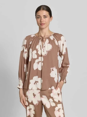 Bluzka o luźnym kroju z czystej wiskozy s.Oliver BLACK LABEL