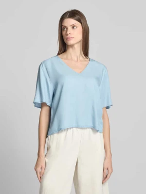 Bluzka o luźnym kroju z lyocellu Tom Tailor Denim
