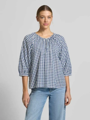 Bluzka o luźnym kroju z rękawem o dł. 3/4 z czystej bawełny s.Oliver RED LABEL