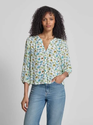 Bluzka o luźnym kroju ze wzorem na całej powierzchni Tom Tailor Denim