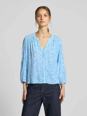 Bluzka o luźnym kroju ze wzorem na całej powierzchni Tom Tailor Denim