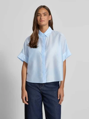 Bluzka o pudełkowym kroju z mieszanki lyocellu model 'Zulin' someday