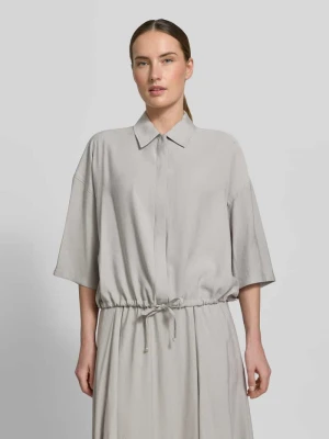 Bluzka o pudełkowym kroju z mieszanki modalu model 'LAINAY' drykorn