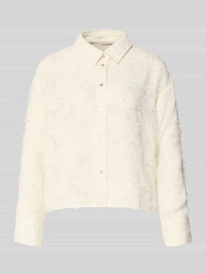 Bluzka o pudełkowym kroju ze wzorem na całej powierzchni model ‘Fenima’ Opus