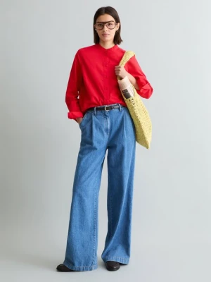 Bluzka o regularnym kroju z plisami Marc O'Polo