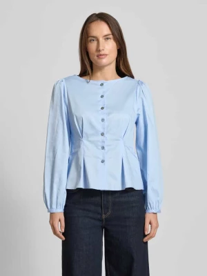 Bluzka o taliowanym kroju z okrągłym dekoltem Rich & Royal