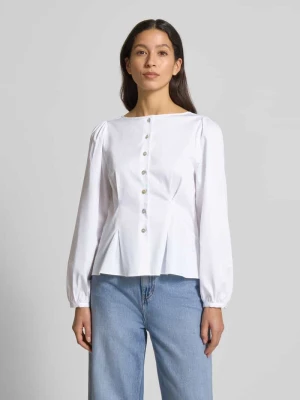 Bluzka o taliowanym kroju z okrągłym dekoltem Rich & Royal