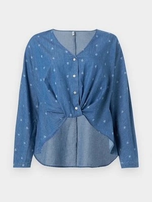 Bluzka Only niebieski denim