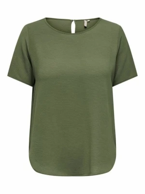 Bluzka ONLY Carmakoma khaki