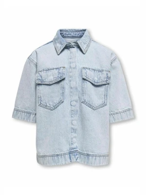 Bluzka ONLY GIRLS jasnoniebieski denim