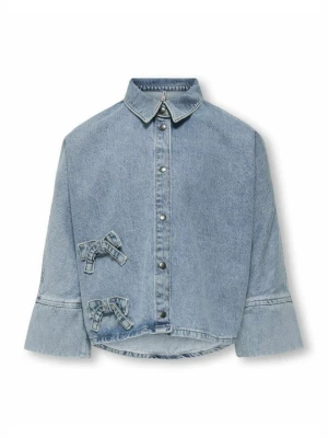 Bluzka ONLY GIRLS niebieski denim