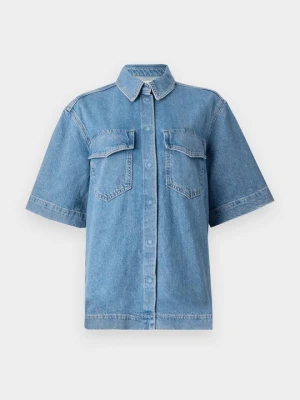 Bluzka Only jasnoniebieski denim