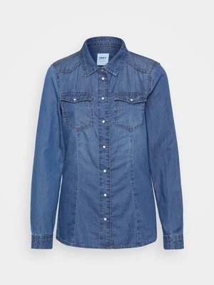 Bluzka Only niebieski denim