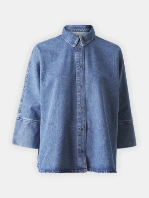Bluzka Only niebieski denim