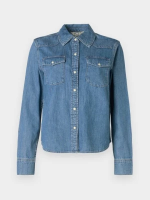 Bluzka Only niebieski denim