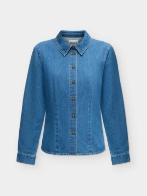 Bluzka Only niebieski denim