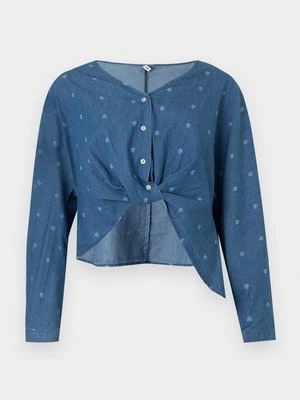 Bluzka Only jasnoniebieski denim