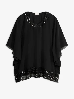 Bluzka oversize BonPrix czarny