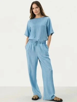 Bluzka Part Two jasnoniebieski denim