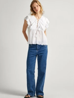 Bluzka Pepe Jeans biały