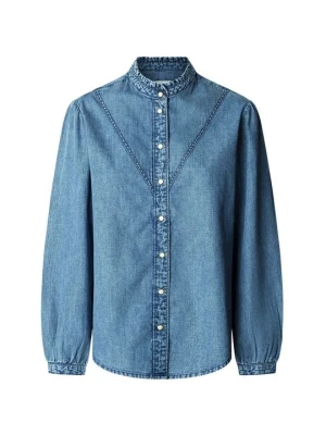 Bluzka Pepe Jeans jasnoniebieski