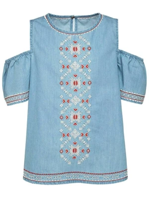 Bluzka Pepe Jeans niebieski denim