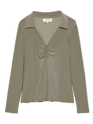 Bluzka PULL&BEAR brązowy