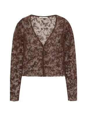 Bluzka PULL&BEAR brązowy