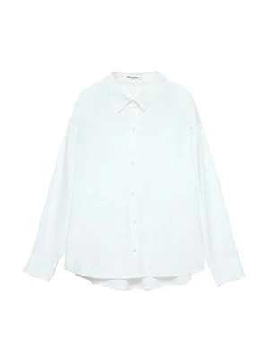 Bluzka PULL&BEAR biały