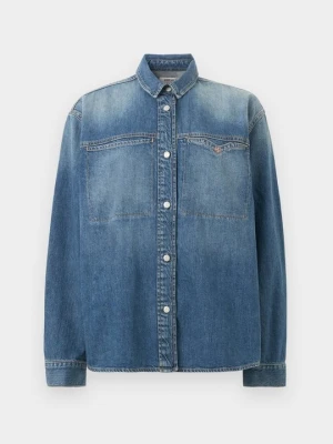 Bluzka Replay niebieski denim