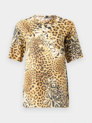 Bluzka Roberto Cavalli brązowy