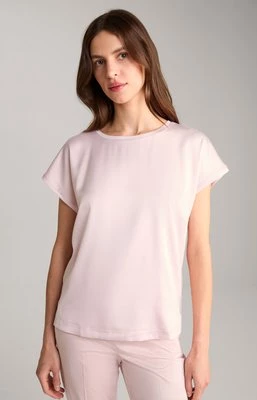Bluzka satynowa w kolorze różowym Joop