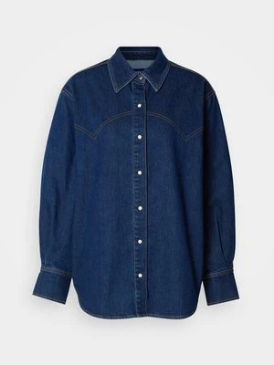 Bluzka Scotch & Soda niebieski denim